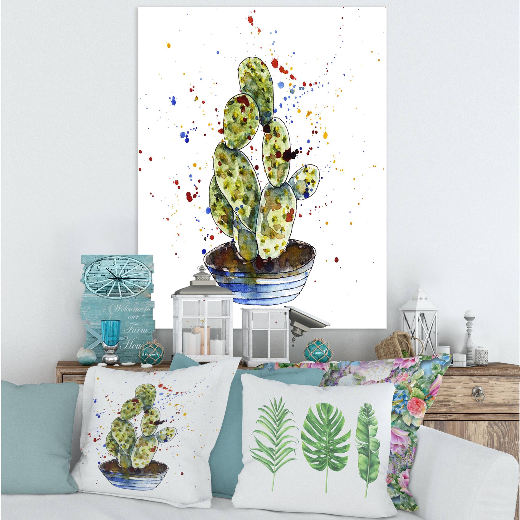 Designart - Cactus Houseplant